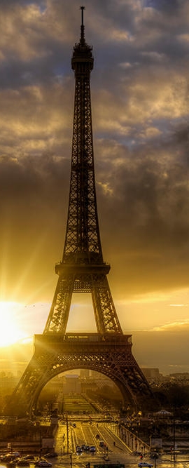 Sunrise Eiffel Tower, Paris